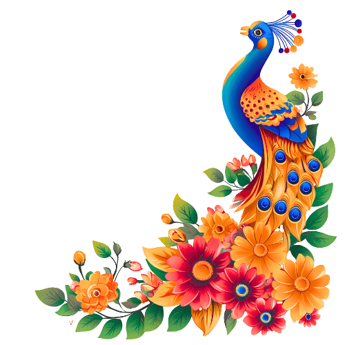Colorful Peacock Coloring Page – Fun and Relaxing Art Activity for Kids, Teens, and Adults image