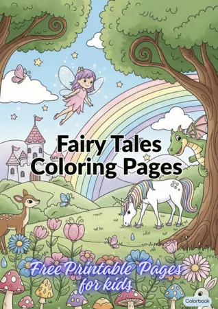 free Fairy Tale Coloring book